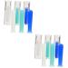 PLAFOPE 12 Pcs Suction Stick Portable Contacts-Lens Applicator Supplies Portable Contacts Lens Stick Contacts Lens Accessory Remover One Body Soft Rubber Assorted Colorx2pcs 4x1cmx2pcs