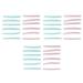 HUSHUI 18 Pairs Silicone Eyelash Perm Pad S M L Lash Lift Rod Eyelash Lifting and Perming Curler Auxiliary Tool Kit for Home and Salon Use