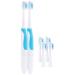 Pearl electric toothbrushes: 2-Set Electrical battery sonic toothbrush with 3 plug-in brushes (Sonic toothbrush travel toothbrush toothbrush holder)