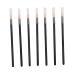 NOLITOY 50pcs Disposable Eyeliner Brush Disposable Lip Wands Women Eyeliner Brush Makeup Tools Miss With Hat