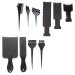 Set Hair Color Board Brush Hair Coloring Brush Balayage Board Hair Tint Kit Hair Dye Tool Kit Hair Dye Tools Hair Bleaching Tinting Tools Hair Dye Tint Brush Hair Dye Kit Plastic