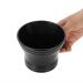 Premium Black Shaving Soap Peel & Mug Set | Plastic Shaving Bowl with Handle for Perfect Foam | Ideal for Smooth Shaving - Buy Online on GoSupps.com