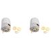 Fegtrty 2X Replacement 7200RPM Hair Clipper Motor for 8504/ Electric Clippers Motor Upgrade Repair Part