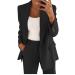 Women 2024 Business 2 Pieces Outfits Set Blazer Jacket and Pant Double Breasted Formal Casual Suit Sets 2185-sasnx-1-black S
