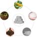 Biodegradable Trash Bag Dustbin Bin Liners Fully Biodegradable Garbage Bag Degradable Corn Starch for Kitchen Bedroom Office Garbage Bag - Buy Online on GoSupps.com