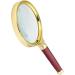 Portable Handheld Magnifier | 10X Wood | Sandalwood Handheld Magnifier for Science Reading Book Inspection Full of Stars