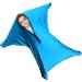 WGUST Sensory Stretchy Body Sock for Individuals with Autism Anxiety - Deep Pressure Simulation Body Blanket Full-Body Wrap (Color : Sky Blue Size : L/Large-71 * 142cm) L/Large-71*142cm Sky Blue
