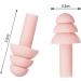 Yooh 10 Pairs Reusable Silicone Earplugs Noise Cancelling Waterproof Ear Plugs Sound Blocking with 10 Carry Case for Swimming Sleeping Concerts Loud Events and Travel 10 Assorted Colors - Buy Online on GoSupps.com