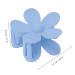 Light Blue Flower Hair Clip - Durable Anti-Slip Claw Clip for Women & Girls | Perfect Styling Accessory - Buy Online on GoSupps.com
