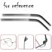Buy Munani Vintage Glasses Arm & Leg Replacement - Black Metal Frame | Spectacle Accessories for Optimal Eye Care - Buy Online on GoSupps.com