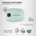 Lock & Lock UV LED Toothbrush Sterilizer - Portable Mint Green Container for Disinfection of 2 Brushes - Buy Online on GoSupps.com