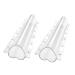 Yardwe 2pcs Vegetable Shaping Mold Star Accessories Fruit Shaping Vegetable Molds Love Square Watermelon