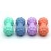 Partykindom Massageball Yoga Manual Massage Ball Fitness Training Silicone Massage Roll Foot Massage Massage Air Fitness Roller Fitness Roller Body Tool Scrollrad Massage Enter