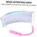 Wofashpuret 5-Set Silicone Mask Extensions - Reusable Ear Hooks & Buckles for Comfortable Face Covers | Anti-Strangulation Accessories - Buy Online on GoSupps.com