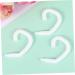 Toddmomy 40 Ear Enhancement Hooks for Earlick - Facial Cover Extensions & Ear Protection Hooks | White Clothes Rack Buckles - Buy Online on GoSupps.com