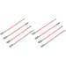 HUSHUI Cuticle Pusher Tool Kit 2 Set Dual Sided Nail Cuticle Cleaner Tool Stainless Steel Remove Nail Dirt Spoon for Manicure Pedicure - Buy Online on GoSupps.com