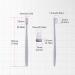Pack of 8 Ultra Soft Toothbrush with Micro Thin Bristles Made in Korea - 4 Colors - Buy Online on GoSupps.com