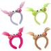 TQUXNGA Funny Colorful Hair Bands Props Cartoon Headband Party Headpiece Headband for Washing Face Pink - Buy Online on GoSupps.com