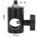 CAMVATE 16mm Light Pole Stand Head Mount | 1/4-20 Thread Screw Adapter - Buy Online on GoSupps.com