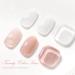 2Pcs Milky White & Sheer Nude Pink Gel Nail Polish Set | 15ml Translucent Soak Off UV Gel for DIY Manicure at Home - Buy Online on GoSupps.com