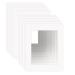 ZBEIVAN 11x14 White Picture Mats with Core Bevel Cut Frame Mattes for 8x10 Pictures - Pack of 12 White 12 pcs 11x14 for photos 8x10