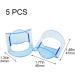 Fopytu 5 Pcs Dental Mouth Retractor Tube Expander - Blue Oral Care Tool for Clinics & Home Use - Buy Online on GoSupps.com