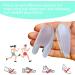 Reppkyh Gel Toe Separator Set - Bunion Corrector & Relief Spacers for Overlapping & Hammer Toes - Buy Online on GoSupps.com