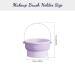 3-in-1 Brush Cleaner Box | Silicone Makeup Brush Cleaning Mat - Violet | International Shipping Available - Buy Online on GoSupps.com