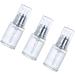 Hemoton 3 Pack Mini Glass Pump Bottles - Refillable Perfume & Essential Oil Dispensers (30ml Silver) | Perfect for Travel & Home | International Shipping Available - Buy Online on GoSupps.com