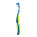 Wellsamed Fantasy 1 children's toothbrush ideal for children aged 0-2 years (blue-green 1 piece)