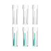 6-pack silicone contact lens introduction contact lens remover portable contact lens remover contact lens applicator silicone contact lens suction safe and soft