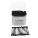 Perfeclan 200 Cotton Swabs - Double-Headed Wooden Ear Cleaners for Makeup & Polishing - Black Tips & Round Ends - International Shipping Available - Buy Online on GoSupps.com