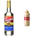 Torani Vanilla Coffee Syrups 0.75 L & White Chocolate Squeeze Sauce 16.5 Fluid Ounce (1 pack)
