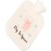 Leak-proof Cute Cartoon Hot Water Bottle 1300ml - Thickened for Muscle Pain Relief & Perfect for Girls - Buy Online on GoSupps.com