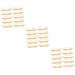 Balacoo 30 pcs Silicone Eyebrow Beginner Professional Practice Fake for Skin Headband Supply
