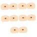 Didiseaon 5 Sets Makeup Practice Skin Eyeshadow Blank Makeup Skin Practical Eye Skin Exercise Board Major 6.9x5.2cmx5pcs Assorted Colorx5pcs