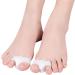 ALINZO Gel Big Toe Separator for Bunion and Hallux Valgus - White Silicon Bunion Corrector and Toe Alignment Orthotic - Buy Online on GoSupps.com