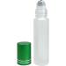 Beauticom 10ml Roller Bottles with Metal Cap & Stainless Steel Balls - Essential Oil Perfume Aromatherapy Lip Gloss (6 Pack Green) - International Shipping Available - Buy Online on GoSupps.com