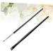 Mikinona Makeup Brush 2pcs Brush Eyeliner Liquid Cosmetic Horsehair Eyeshadow Eye Makeup Tools Liquid Eyeliner - Buy Online on GoSupps.com