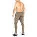 BROKIG Men's Lightweight Gym Jogger Pants - X-Large Beige | Workout Sweatpants with Zip Pocket - Buy Online on GoSupps.com