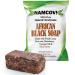 namcovi African Black Soap - Raw African Black Soap of 1.1 lbs / 17.6 oz Black African Soap Bar- 100% Pure Natural Handmade Authentic Black Soap. Made with Fresh Cocoa  Coconut Oil  Shea butter