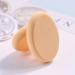Skin Tone and Pink Oval Puff Makeup Sponge Set - 2 Pack, Professional Beauty Egg for Wet and Dry Application - Buy Online on GoSupps.com