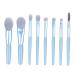 Mikinona 8pcs Powder Brush Facial Kit Makeup Kit for Women Cosmetic Eye Cosmetic Face Eyeshadow Makeup