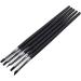 Clay Sculpting Tools - 5pc Professional Silicone Paint Pens Brushes with Wooden Handle and Metal Casings for Shaping and Modeling - Buy Online on GoSupps.com