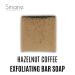 Buy Hazelnut Coffee Exfoliating Bar Soap - Natural Skincare Nourishing Oils Gentle Scrub for Smooth Skin - International Shipping Available - Buy Online on GoSupps.com