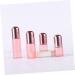 Mikinona 10-Pack Refillable Glass Essential Oil Roller Bottles - Ros Gold 3.5x1.6cm Perfect for Perfumes & Etheric Oils - Buy Online on GoSupps.com