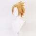 Lwiuentx MHA Cosplay Kaminari Denki Short Golden Blonde Wig | Free Wig Cap Included | International Shipping - Buy Online on GoSupps.com