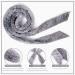 7 PCS Heatless Curlers Headband Set Velour Heatless Curls Soft and Comfortable Heatless Hair Curlers Hair Curlers No Heat for Hair DIY (Gray White 7Pcs) - Buy Online on GoSupps.com
