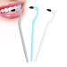 Quelcc 3 piece of toothbrush Stain Remover tartar remover soft insert ricket brush professional tooth cleaning for removed discoloration plaque & tartar (mixed colors)