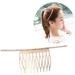 FRCOLOR Set of 2 Bridal Side Comb Hair Clip Slide Hair Comb Pen Hair Comb for Women Hair Accessories Cute and Cute Girls - Buy Online on GoSupps.com
